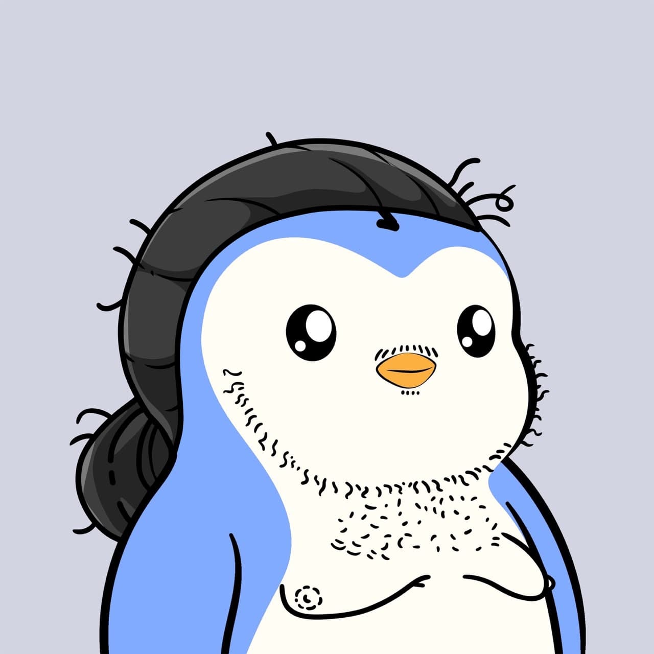 BrookWhale penguin mascot